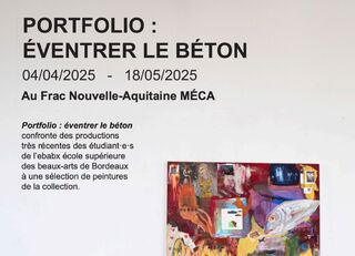 Portfolio : éventrer le béton