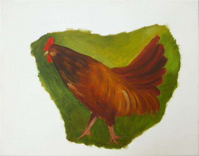 Des poules
