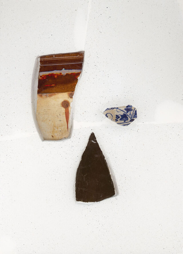 _Débris d'objets en céramique_